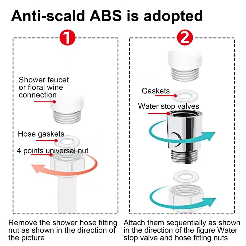Shower Flow Control Valves, Universal G1/2 Shower Flow Control Valve