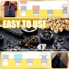 Threaded Inserts, 100 Pcs Knurled Brass Nuts, 3D Printing Brass