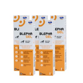 Thea Blephagel Sterile Gel - The Gentle Solution for Daily Eyelid Hygiene | Preservative-Free and Hypoallergenic | Soothes, Refreshes and Softens Eyelids | Pack of 5 x 30g