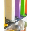 Pez Dispenser Floating Wall Display Stand, Holds 5 Collectible Footed