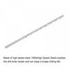 sourcing map HSS(High Speed Steel) Extra Long Twist Drill Bits,