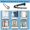RoomDarkning Room Divider Curtains with Ceiling Track, 95% Blackout Heavy