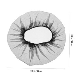 WOONEKY 50pcs Elastic Nylon Hair Net Caps for Food Service Soft and Breathable Design for Culinary and Medical Use Prevents Hair Loss and Maintains Cleanliness