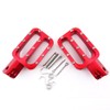 XLJOY Red Footpegs Foot Rest Pegs for KLX110 XR50 CRF50