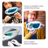 Brightech LightView Pro Magnifying Glass with Light and Stand, Magnifying