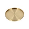 WINOMO Coaster Brass Coffee Table Decor Unique Kitchen Supplies Gold