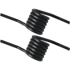 2-Piece Black Hydraulic Jack Handle Spring Torsion Spring 3-4 Tons Hydraulic Jack and Horizontal Jack Spare Parts Accessories,Steel Return Reinforcement Set