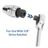 Wjelet 3/8" Drive Broken Stud Remover, Heavy Duty Stud Extraction