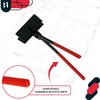 KOTARBAU® Sheet Metal Pliers 100 mm Straight 0º Forged Folding