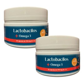 Pack Lactobacilos Omega Flora Intestinal Cps