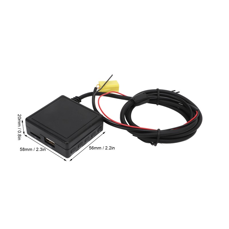 Bluetooth Adapter AUX IN Amplifier Noise Filter Wireless Audio Hands