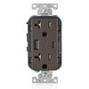 Leviton T5833-B 20-Amp Type A & Type-C USB Charger/Tamper Resistant