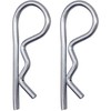 SKIR'CO (Pack of 2) 6mm Galvanised Steel Spring Cotter Pins