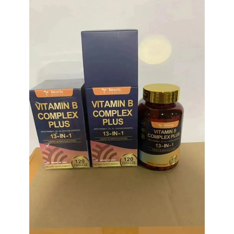 Totaria 13-in-1 Vitamin B Complex Pluswith Vitamin B1, B2b3