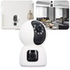 Dual Lens Security Camera Wireless 1080P 2 Way Talk Baby