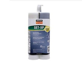 Simpson Strong-Tie Set-XP High-Strength Epoxy Adhesive 22 oz. (Pack of 2)