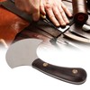Leather Round Knife DIY One Piece Grinding Powder Steel Incisive