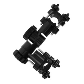 WHAMVOX Fishing Chair Umbrella Holder Umbrella Attachment for Chair Stable Clamp Bracket for Fishing Camping and Picnics Durable Water Resistant Design Easy to Carry Black