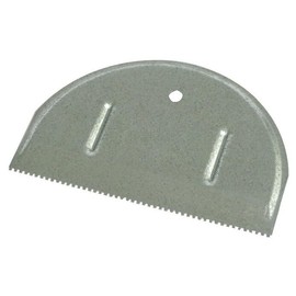 2 Pack Marshalltown 977 Nu-Pride 6" x 4" Notched Spreader - 1/16" x 1/16" Square Notched (15810)