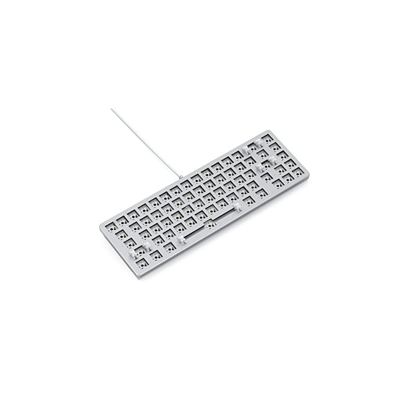 GLORIOUS Keyboard Barebone 2 (White Ice - Compact TKL Hybrid)