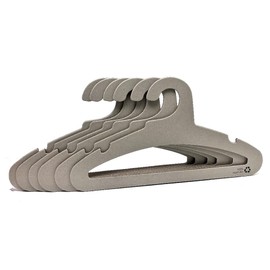 Koobay 17" Eco-Friendly Cardboard Hangers for Adult Clothes - 50 Pack of Durable, Recyclable Paper Coat Hangers - Perfect for Storage and Drying of Men's and Women's Clothing