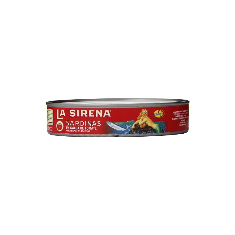 La Sirena Sardines in Tomato Sauce Oval Can, 15 oz