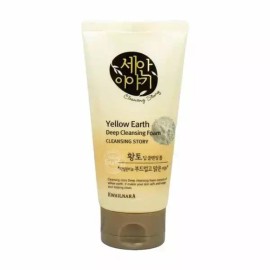 Fruitnara 과일나라 세안이야기 황토 딥 클렌징 폼 150ml 피부진 Fruit Nation Cleansing Story Clay Deep Cleansing Foam 150ml Skin Purifying