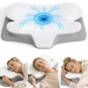 SANSWAN Neck Therapy Pillow for Sleeping, Ergonomic Foam Pillow for