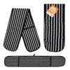 RASH Accessories Double Oven Gloves Butcher Quilted Stripe Pot Holder