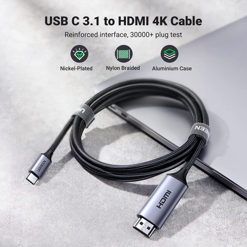 UGREEN USB-C to HDMI Male to Male 4K