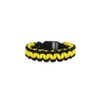 Black and Yellow Paracord Bracelet 8 Inches