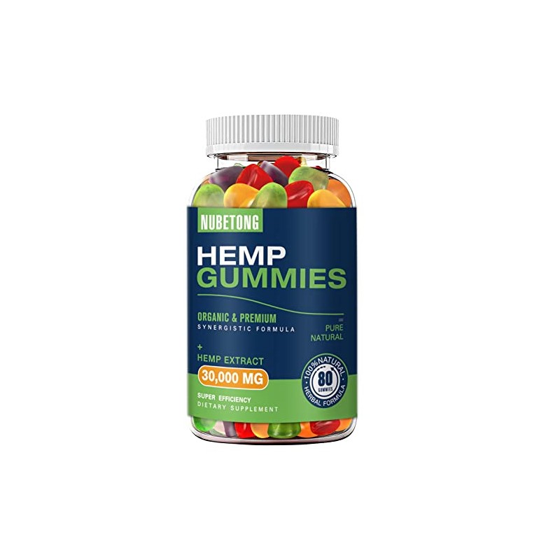 NUBETONG Organic Gummies Natural ingredients Fruit Flavor Made in USA