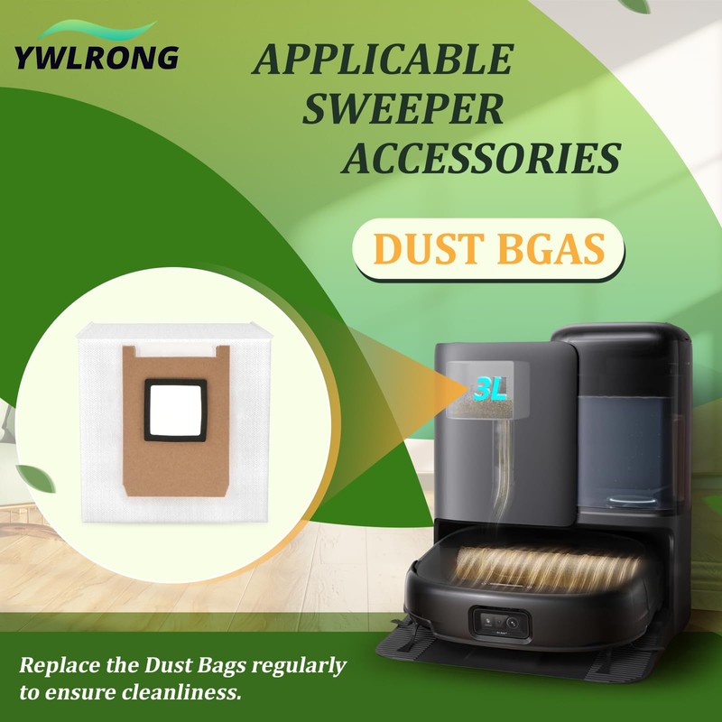 8Pcs for Eufy E25 Omni/E28 Omni Dust Bags Replacement Compatible