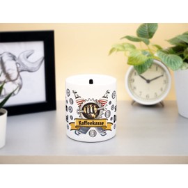 Car Workshop Coffee Till Till Money Box Money Box Money Gift Car Mechatronics Mechanic Master Car Dealership Piggy Bank Money Box Black Money Savings Bank Gift Craft Ceramic