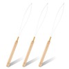 3 Pcs Hair Extension Tools, Hair Beader Tool, Threader Pulling