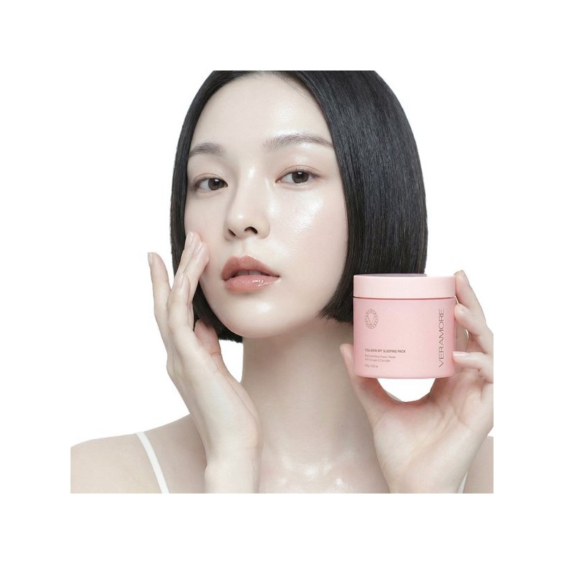 Veramore 콜라겐샷 포어 타이트닝 슬리핑팩 90ml Collagen Shot Pore Tightening