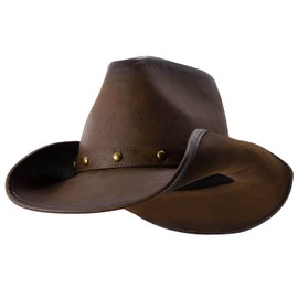 Broken Hill - Deadwood Trading • Australian Outback Cowboy Hat (Large) Chocolate