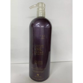 Alterna anti aging moisture intense oil creme shampoo liter low lather ,dry hair