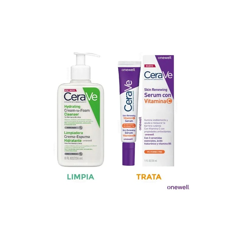 Skincare Antioxidante Iluminador De Piel Cvitamina C Cerave