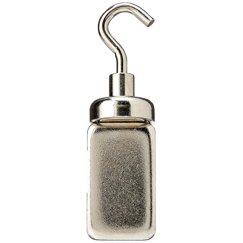Neodymium Clamping Magnet with M4 Hook for Hanging, Holding or