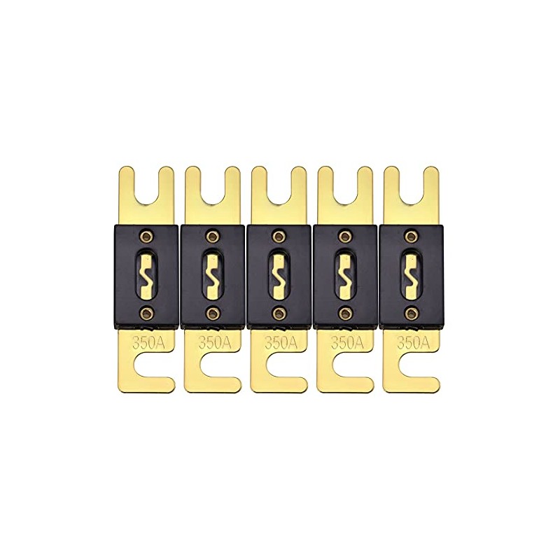 Bumbesti 350A ANL Blade Fuse Gold Plated ANL Fuse 350Amp