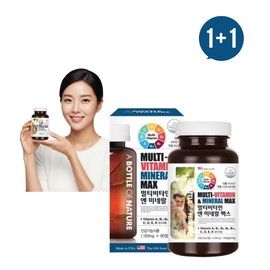Unij Company Partner [Abottle] Overattle Multivitamin & Mineral Max 6-month supply of multivitamins for test takers 💊1+1 container / [어바틀] 어바틀 멀티비타민 앤 미네랄 맥스 수험생 종합비타민 6개월분 💊1+1통