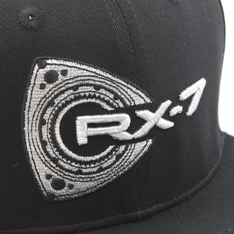 Rotary13B1 RX-7 Baseball Cap - Black Flat Brim