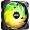 MSI Rainbow Mystic 120 ARGB Fan 3Pack with Controller Addressable