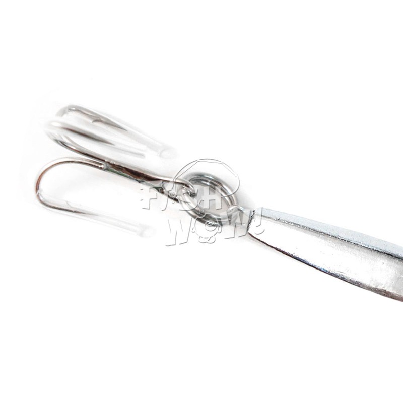 Fish WOW! 5pcs 1oz Diamond Jig Chrome jigs with a