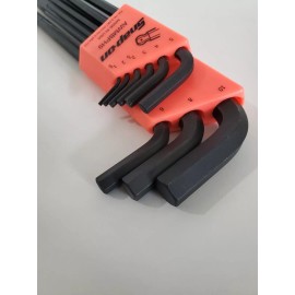 Snap-on Snap On Tools L-shaped Ball HEX METRIC Wrench Set 9 keys SCREW Holder AWMBPH9 !!