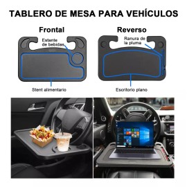 Zuotai Mesa Multifunción Bandeja Para Volante De Coche Universal