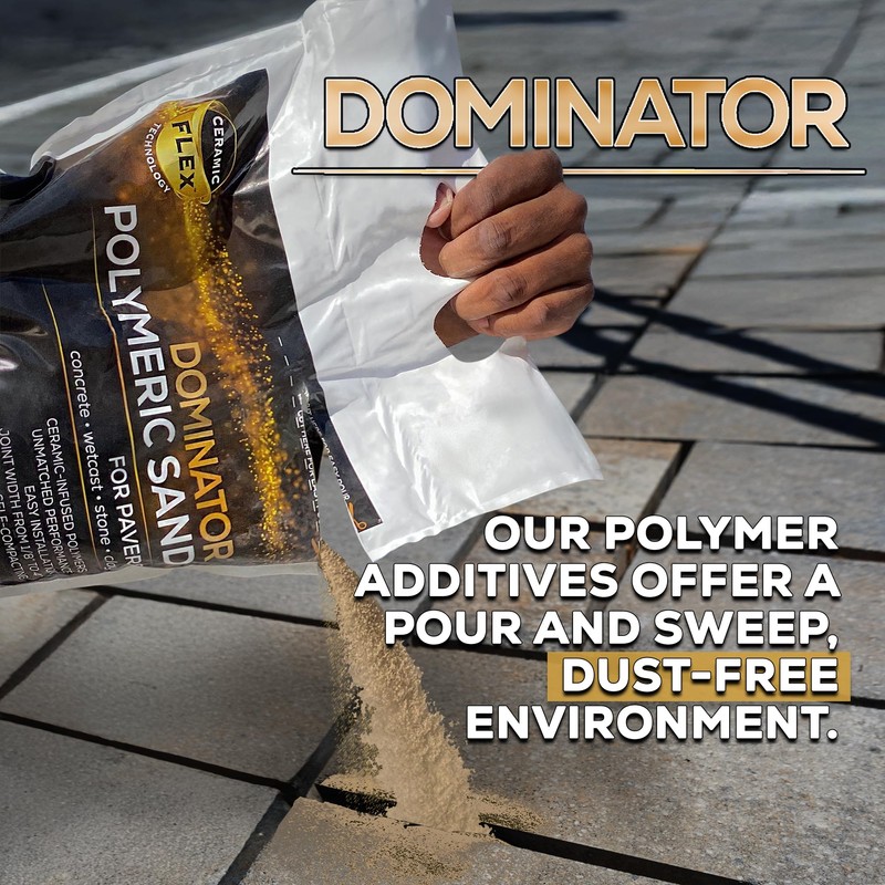 40 Pound Camel Brown DOMINATOR Polymeric Sand with Revolutionary Ceramic