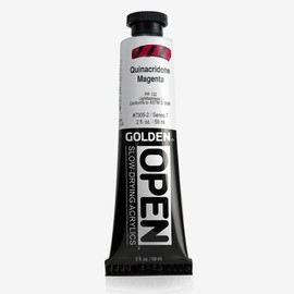 Open 2 Oz Acrylic Color Paints Color: Quinacridone Magenta