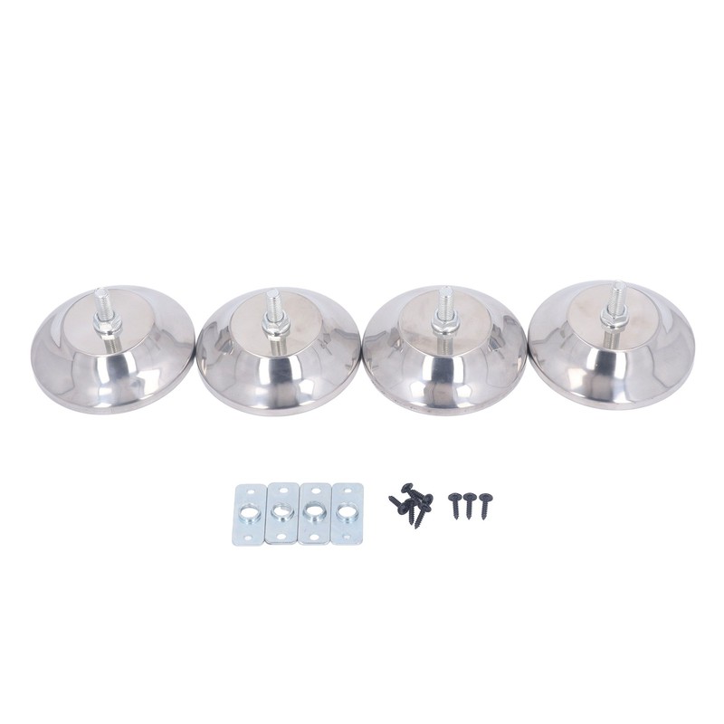 4 PCS Billiard Pool Table Leg Levelers 5 Inch Adjustable